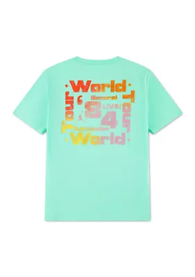 Boys 8-20 World Tour Short Sleeve Shirt