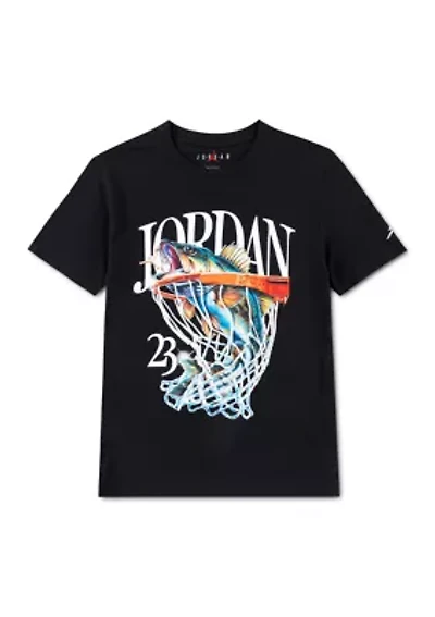 Boys 8-20 Fish Hoop Graphic T-Shirt