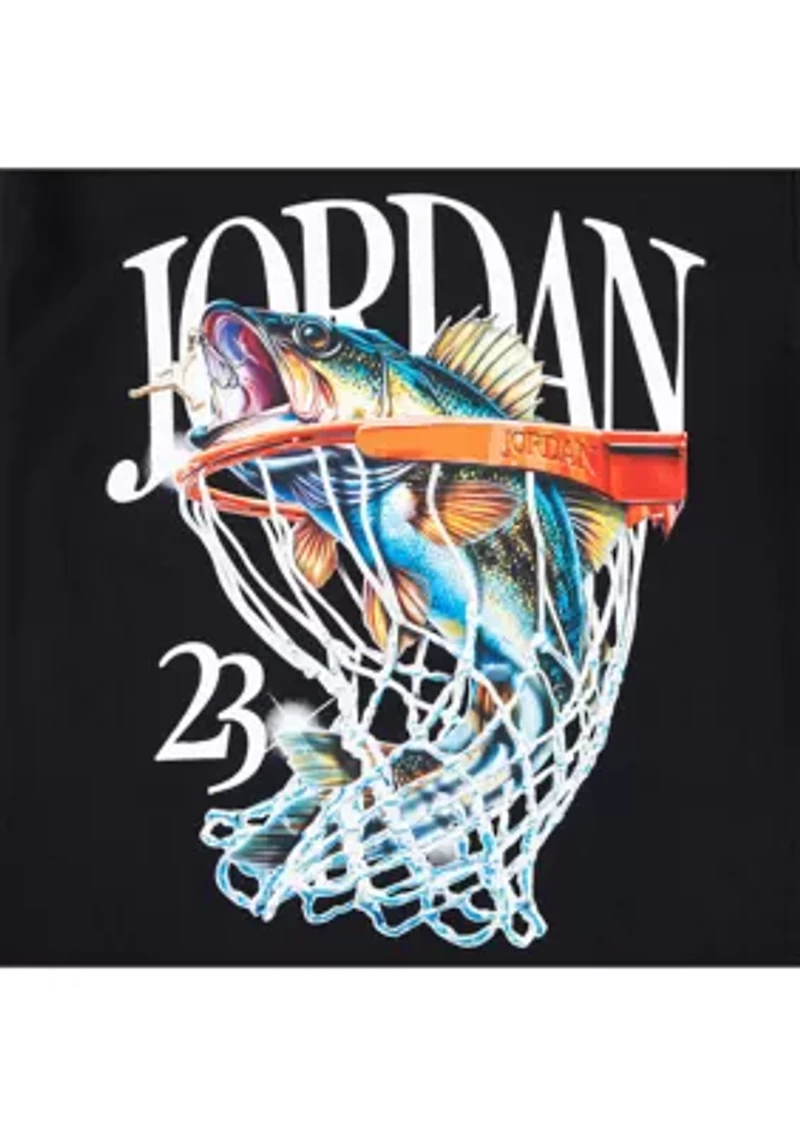 Boys 8-20 Fish Hoop Graphic T-Shirt