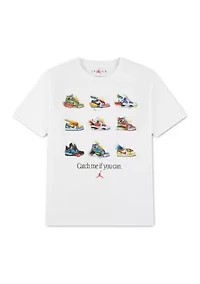 Boys 8-20 Fishing Lure Sneaker Short Sleeve Shirt