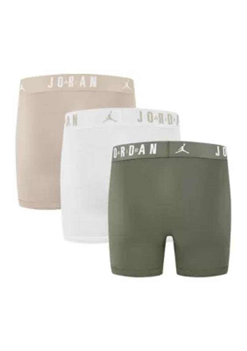 Boys 8-20 Cotton Boxers - 3 Pack
