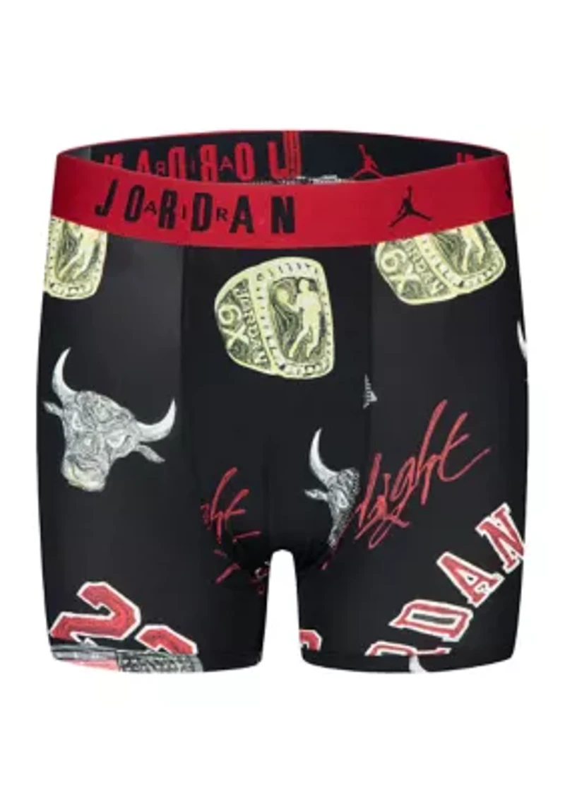 Printed Cotton Boxers - 2 Pack