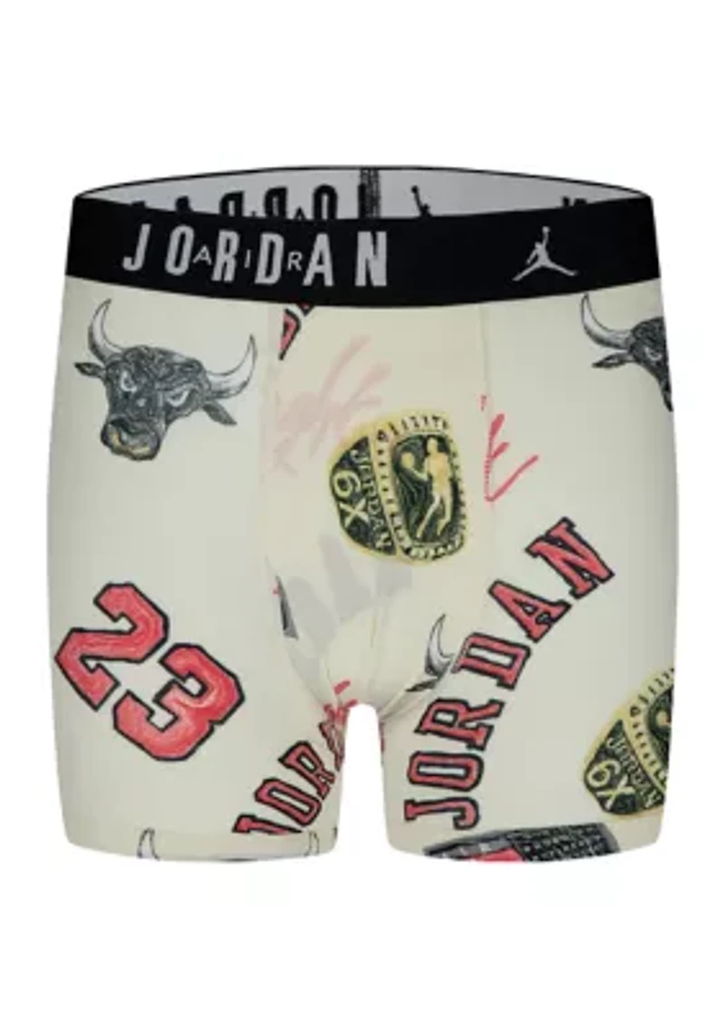 Printed Cotton Boxers - 2 Pack