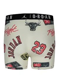 Printed Cotton Boxers - 2 Pack