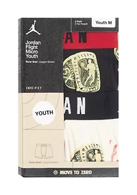 Printed Cotton Boxers - 2 Pack