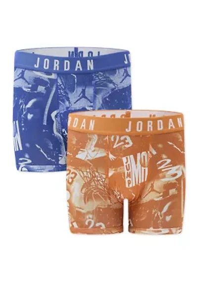 Boys 8-20 Collage Boxer Briefs - 2-Pack