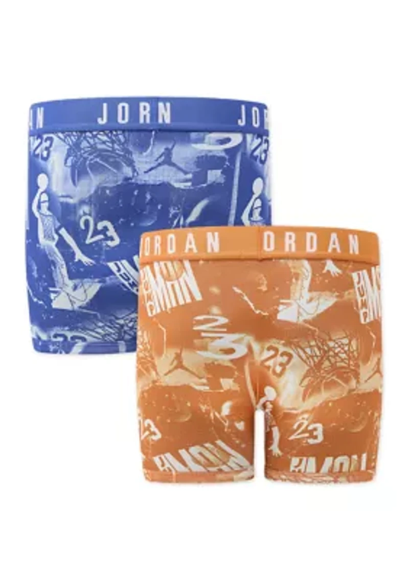 Boys 8-20 Collage Boxer Briefs - 2-Pack
