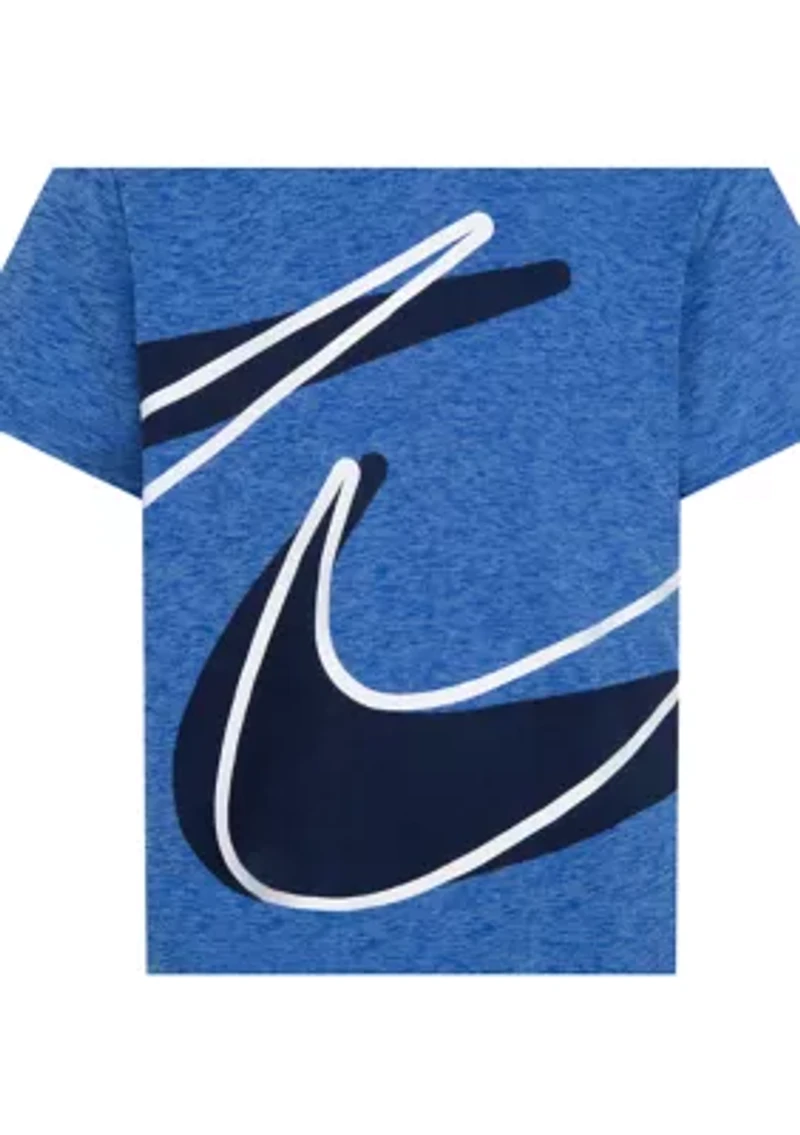 Boys 4-7 Dri Fit Big Logo Graphic T-Shirt and Shorts Set