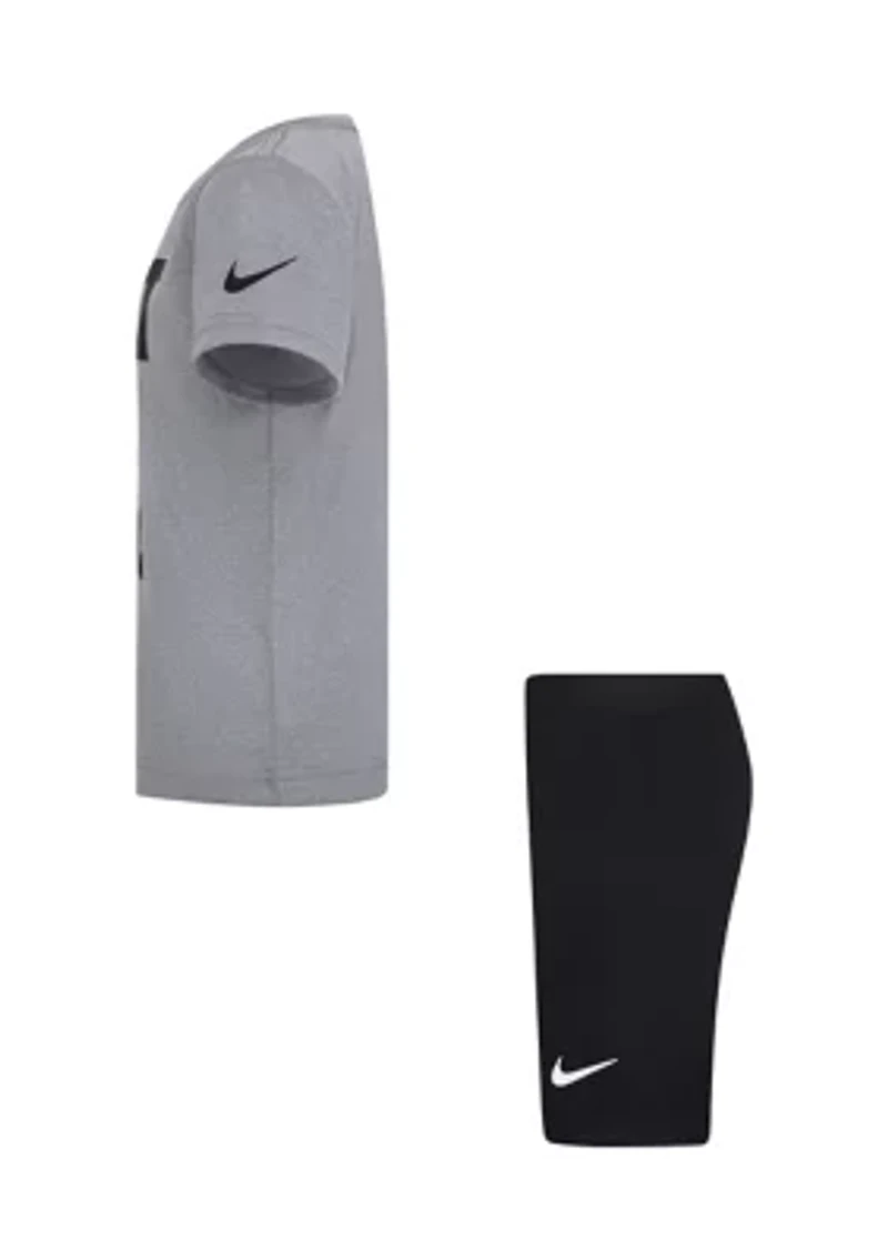 Boys 4-7 Just Do It Shorts Set