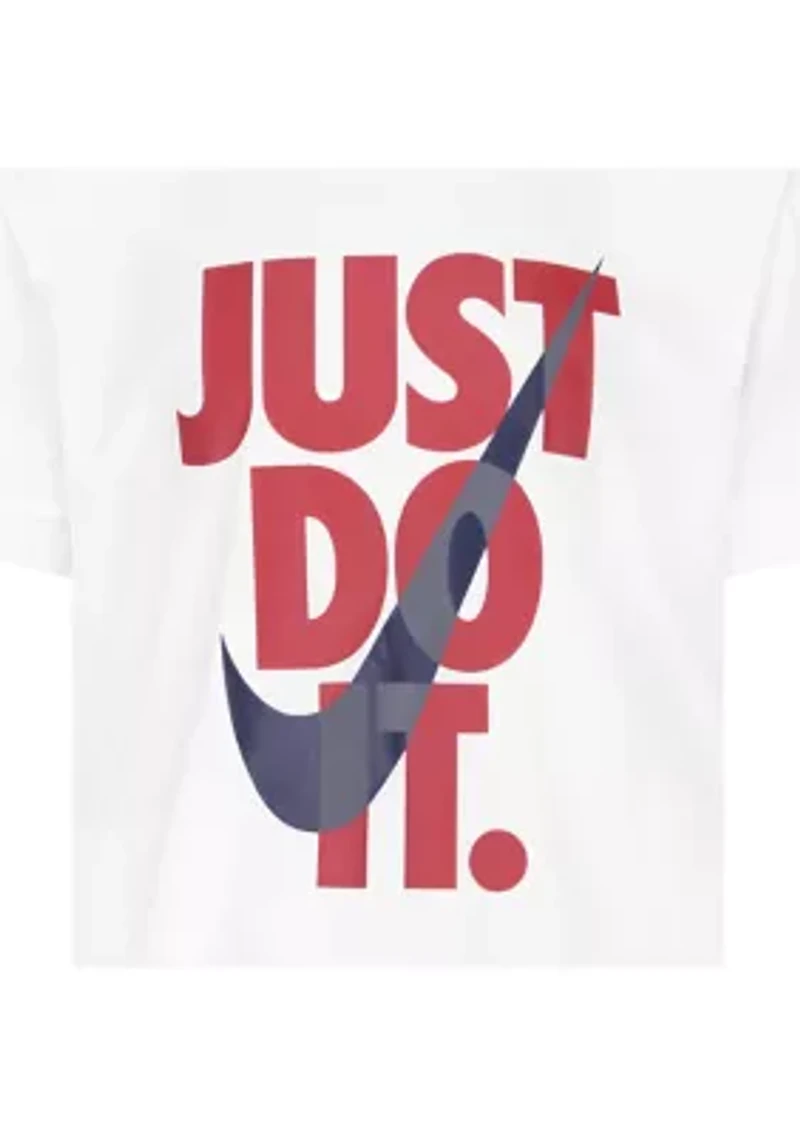 Boys 4-7 Just Do It Shorts Set