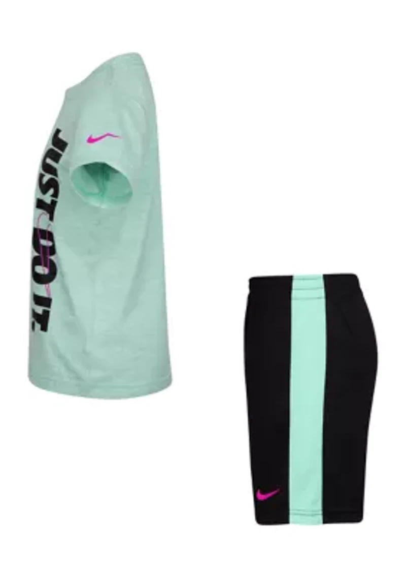 Boys 4-7 Just Do It Graphic T-Shirt and Shorts Set
