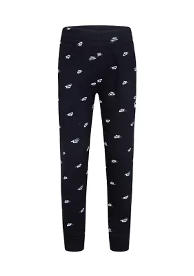 Boys 4-7 Club Allover Print Pants