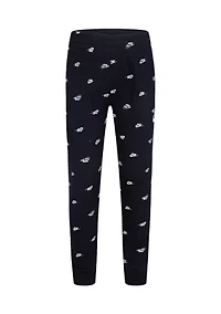 Boys 4-7 Club Allover Print Pants