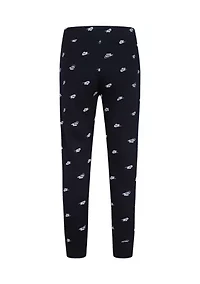 Boys 4-7 Club Allover Print Pants