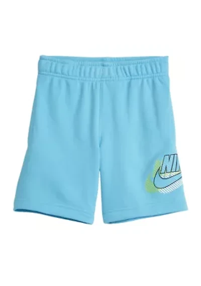 Boys 4-7 Logo Printed Shorts