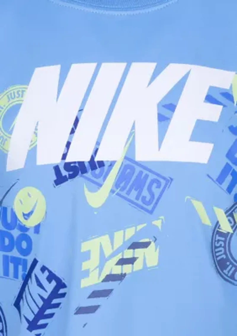 Boys 4-7 Block Stamp Graphic T-Shirt