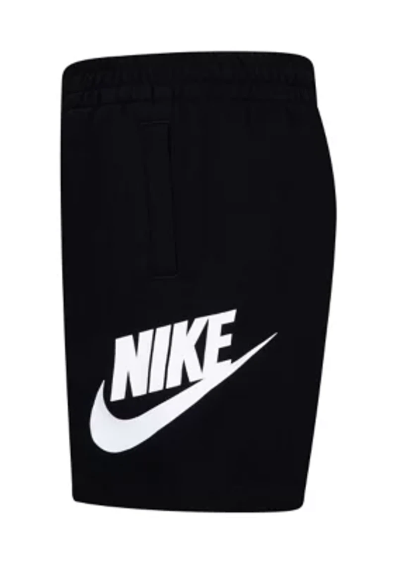 Boys 4-7 French Terry Logo Shorts