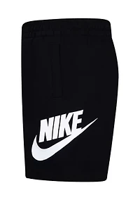 Boys 4-7 French Terry Logo Shorts