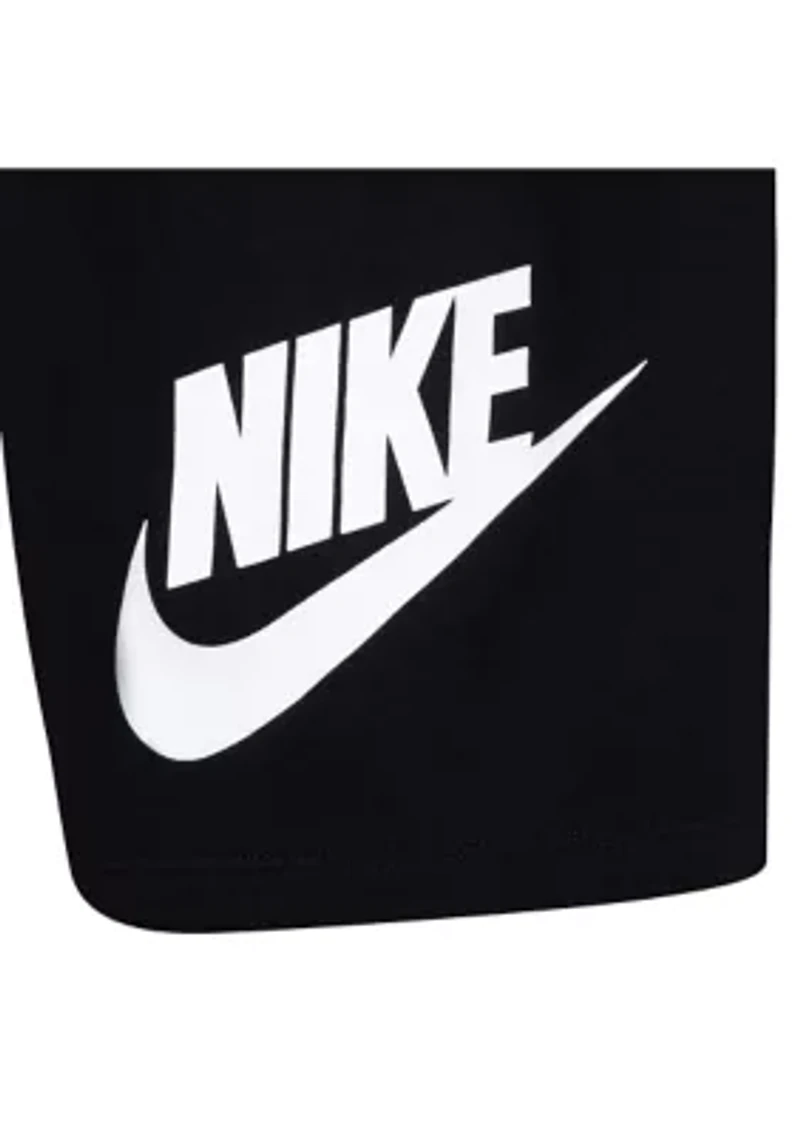 Boys 4-7 French Terry Logo Shorts