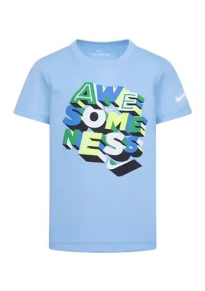 Boys 4-7 Awesomeness Dri Fit Graphic T-Shirt