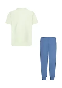 Boys 4-7 Short Sleeve Graphic T-Shirt and Solid Joggers Set