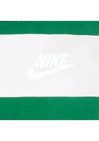 Boys 4-7 Embroidered Logo Striped T-Shirt