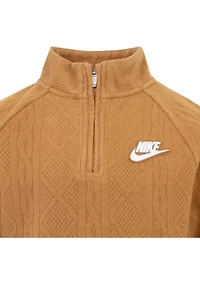 Boys 4-7 Cozy Cable Knit Pullover