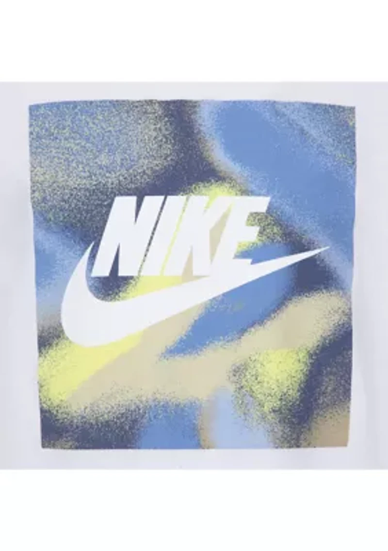 Boys 4-7 Jersey Box Logo Graphic T-Shirt and Shorts Set