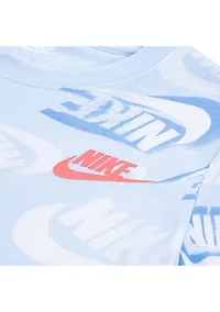 Boys 4-7 Printed T-Shirt and Jersey Shorts Set