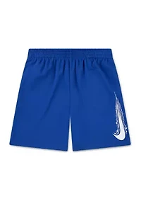 Boys 4-7 Solid Hybrid Shorts