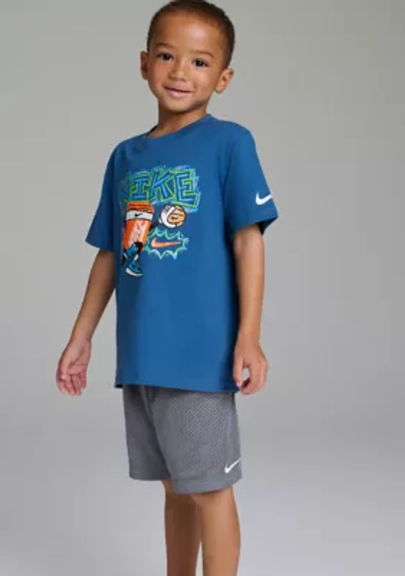 Boys 4-7 Kiso Mesh Shorts