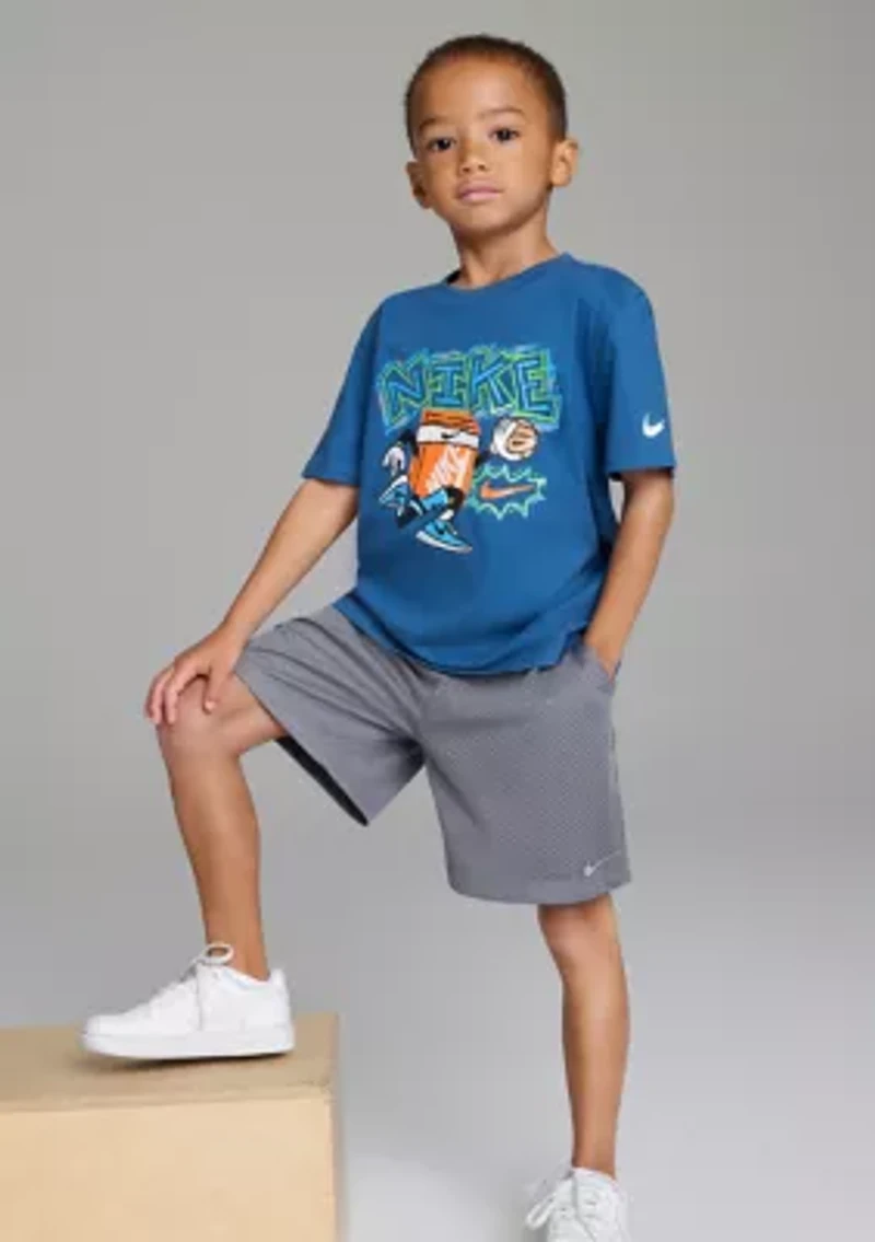 Boys 4-7 Kiso Mesh Shorts