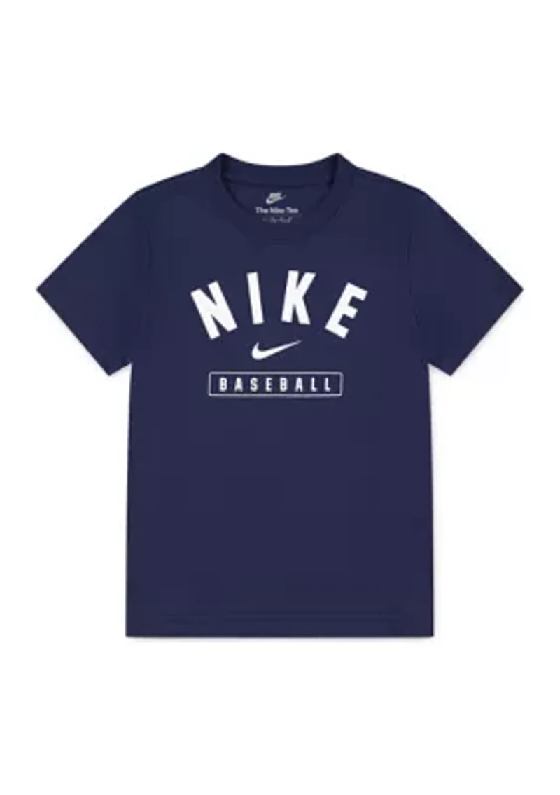 Boys 4-7 Baseball Logo Graphic T-Shirt