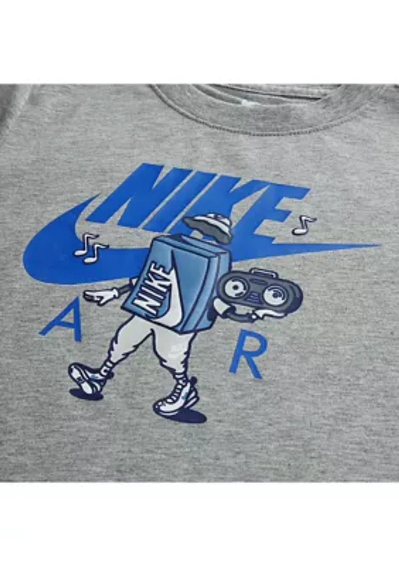 Boys 4-7 Cotton Boxy Music Graphic T-Shirt