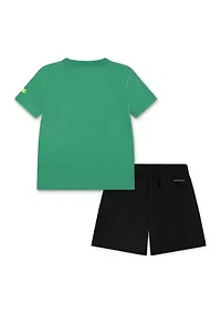 Boys 4-7 Swoosh Graphic T-Shirt and Shorts Set