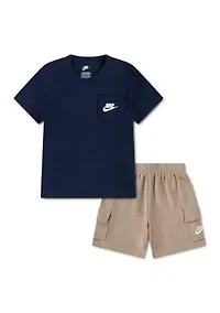 Boys 4-7 Pocket T-Shirt and Shorts Set