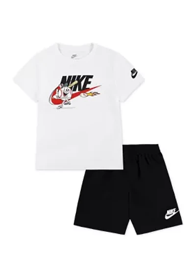 Boys 4-7 Graphic T-Shirt and Shorts Set