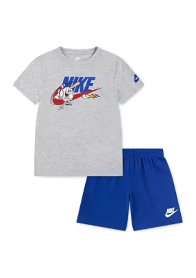 Boys 4-7 Graphic T-Shirt and Shorts Set