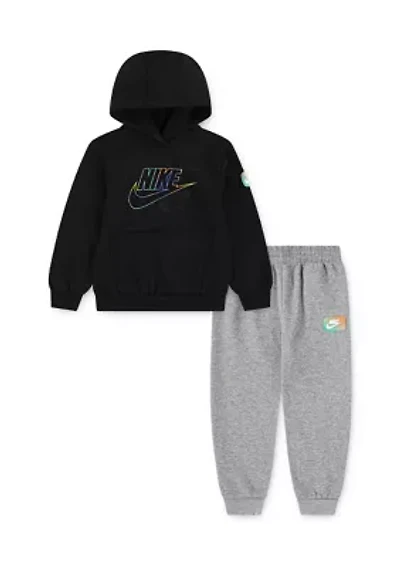 Boys 4-7 Logo Hoodie Set