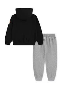 Boys 4-7 Logo Hoodie Set
