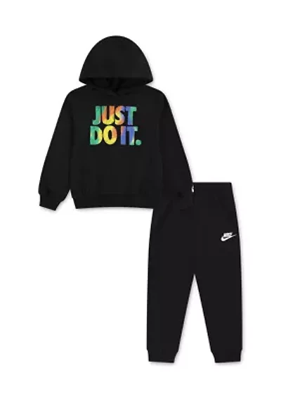Boys 4-7 Logo Hoodie Set