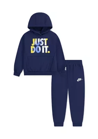 Boys 4-7 Logo Hoodie Set