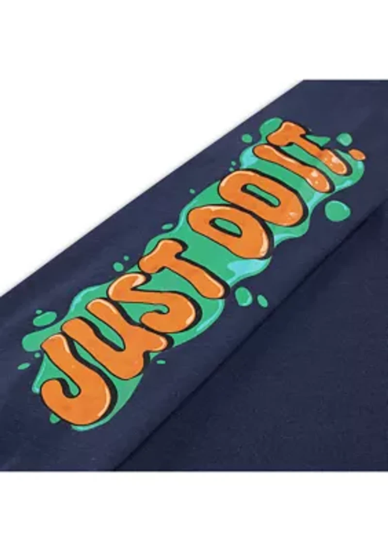 Boys 4-7 Long Sleeve Slime Graphic T-Shirt