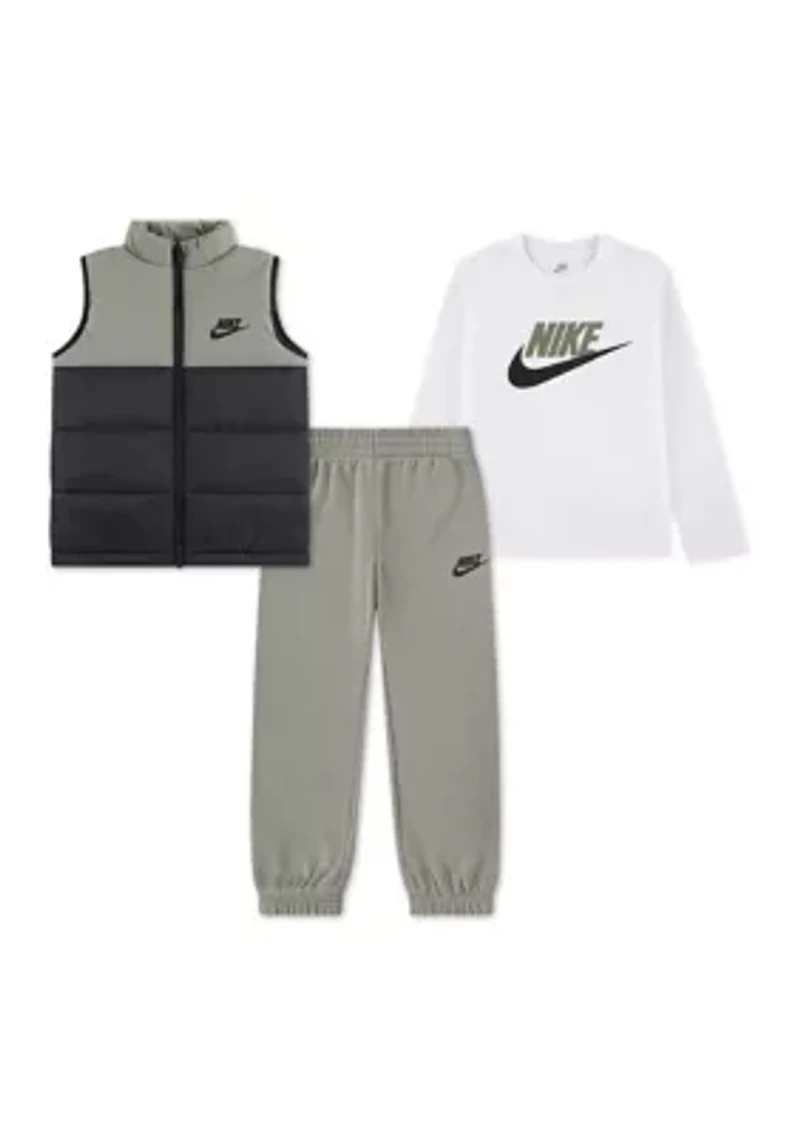 Boys 4-7 3-Piece Vest Set