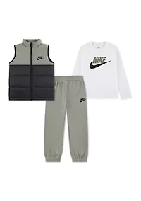 Boys 4-7 3-Piece Vest Set
