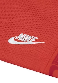 BOYS 4-7 Shirt and Shorts Mesh Set