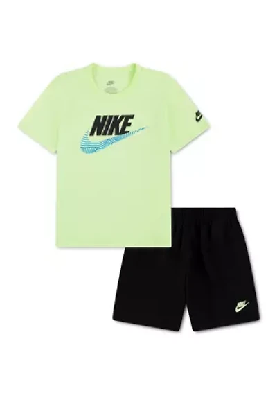 Boys 4-7 Jersey Letter French Terry Set