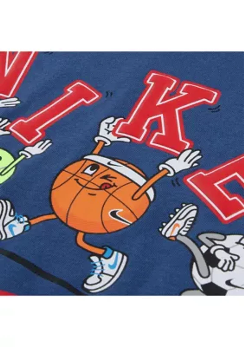 Boys 8-20 Multi Sport Short Sleeve T-Shirt