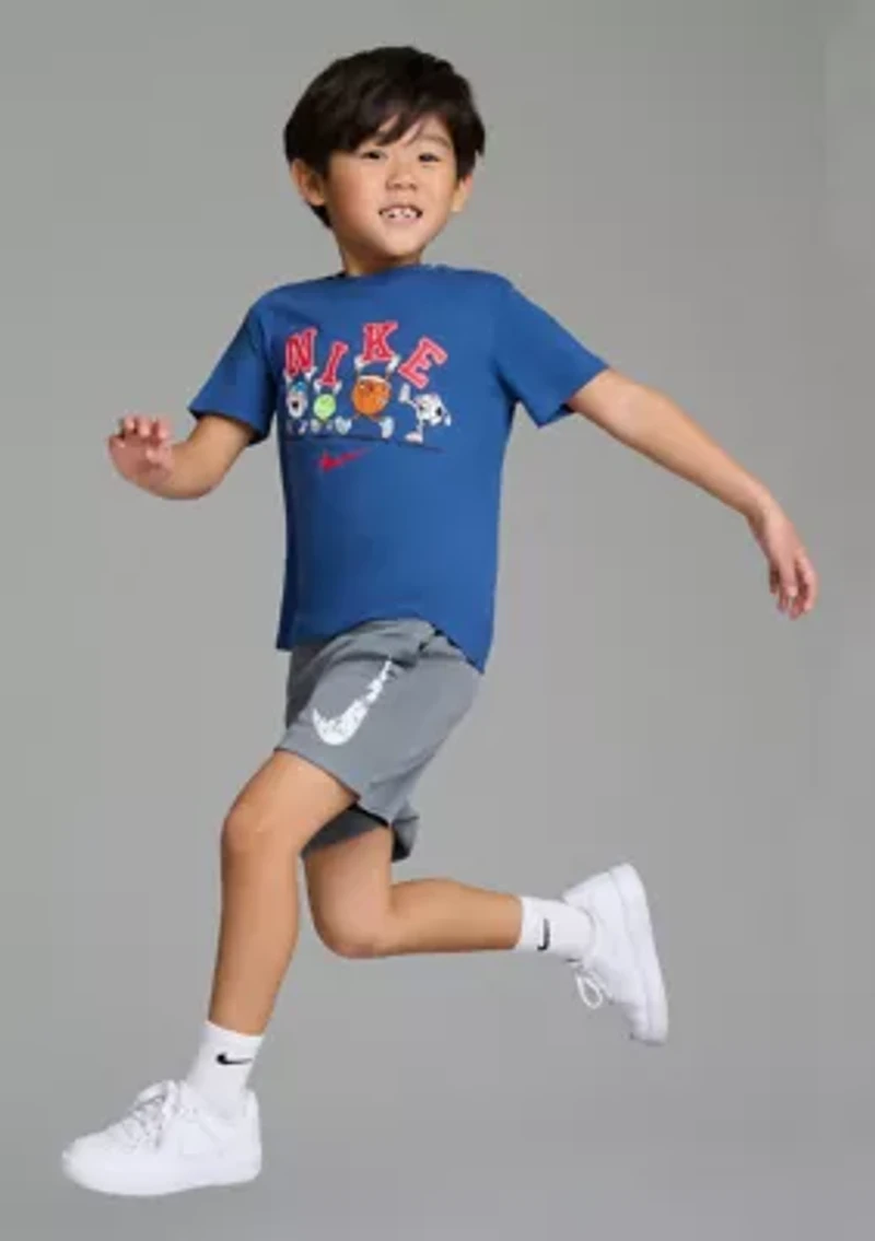 Boys 8-20 Multi Sport Short Sleeve T-Shirt