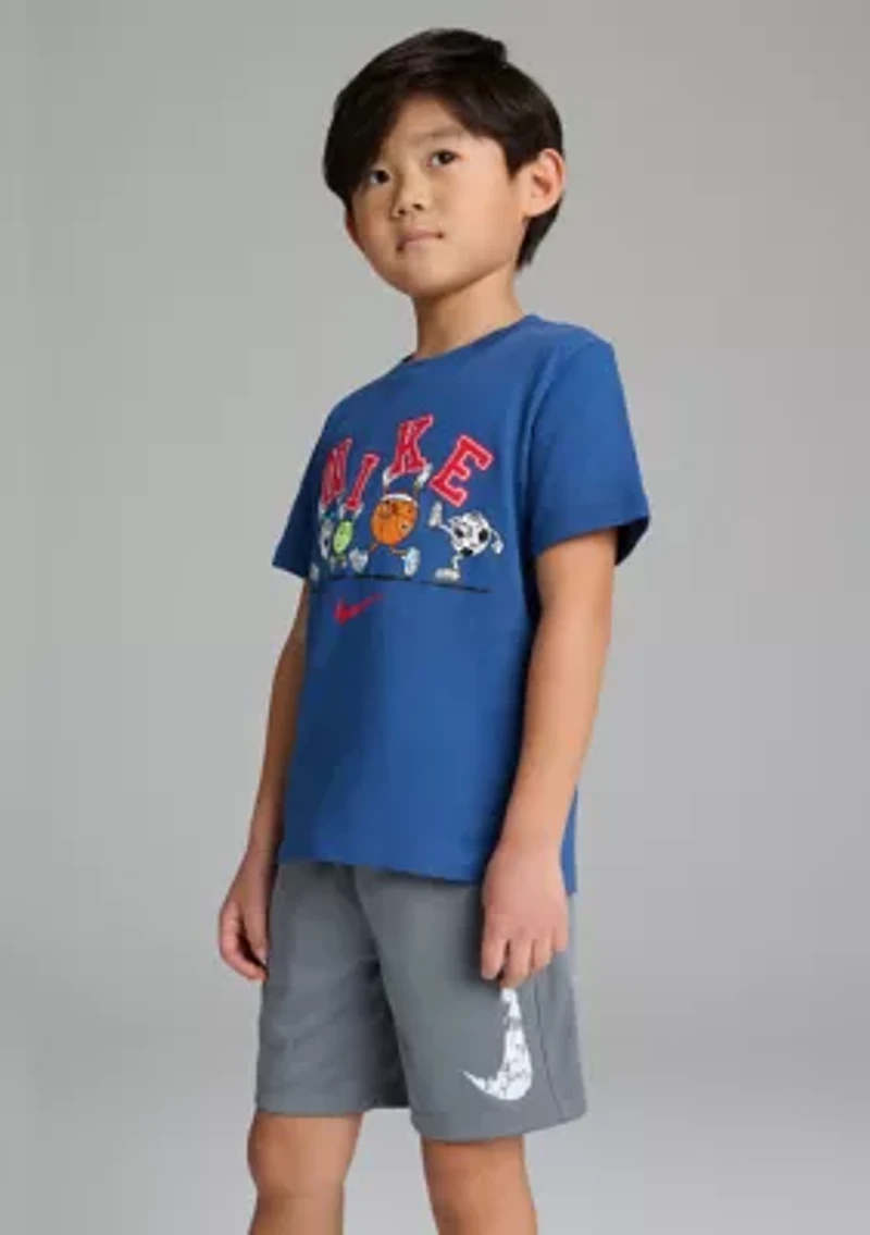 Boys 8-20 Multi Sport Short Sleeve T-Shirt
